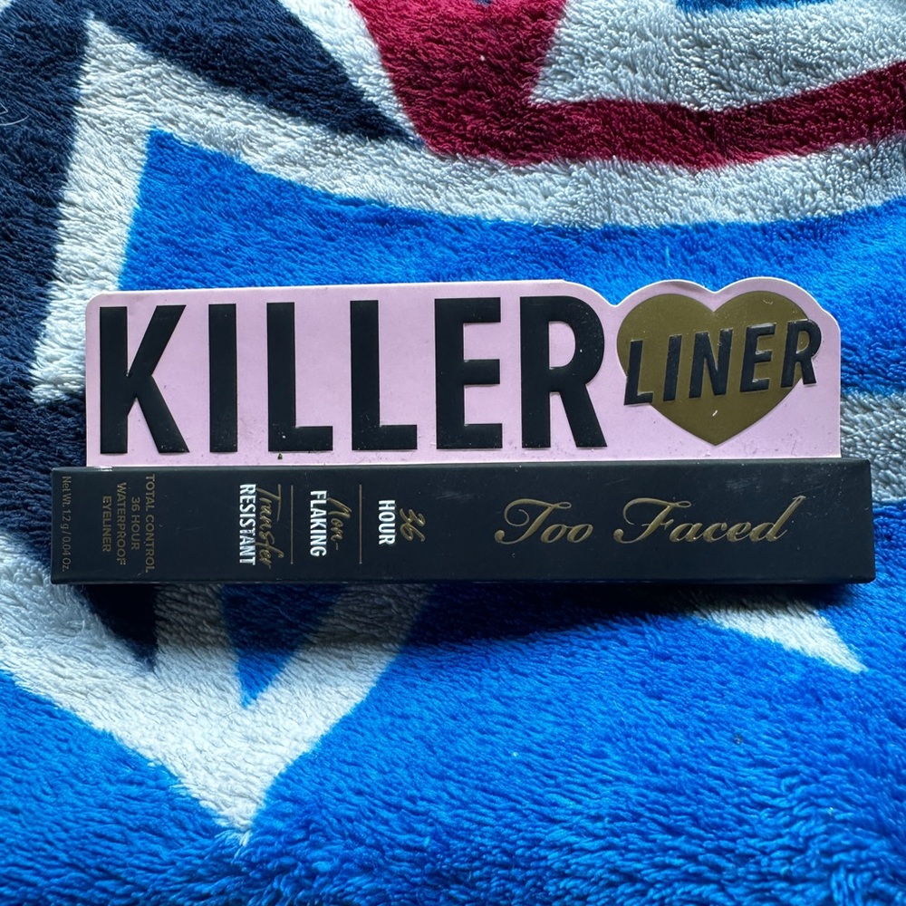 Too Faced Killer Liner 36 Hour Waterproof Gel Eyeliner “Killer Black”